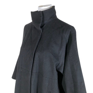Unisex Club Monaco - Wool coat, size 40 - Black (3)