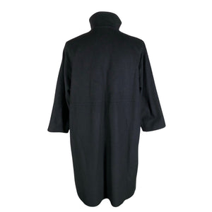 Unisex Club Monaco - Wool coat, size 40 - Black (2)