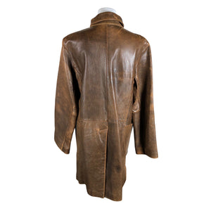 Unisex DKNY - Leather jacket, size 40 - Brown (2)