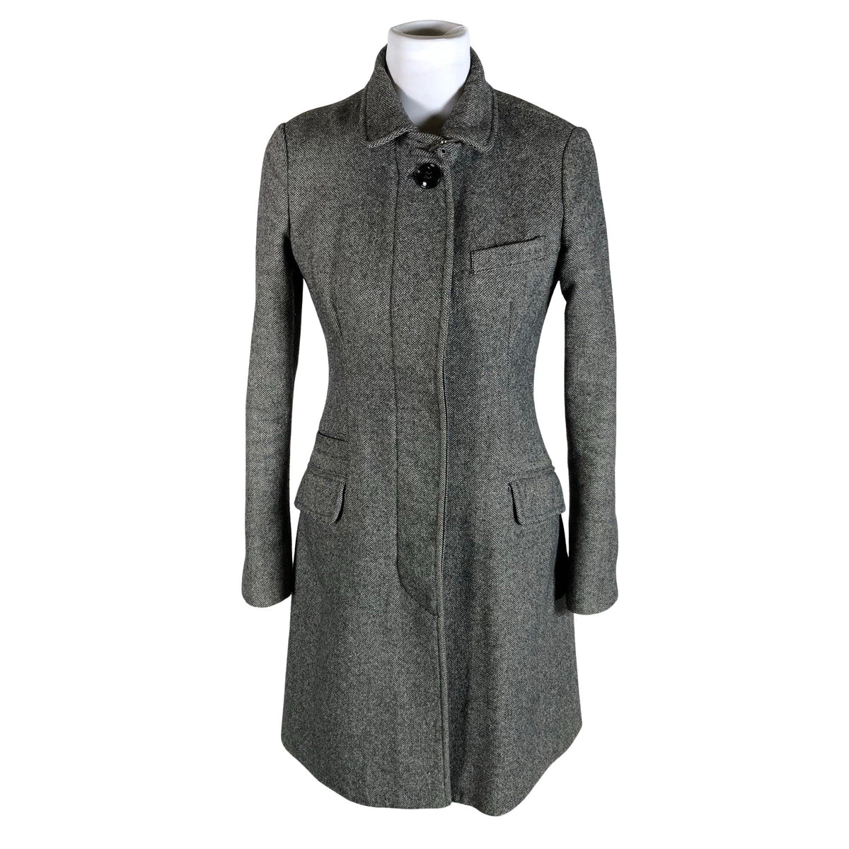 Unisex MCS - Wool coat, size 36 - Gray (1)