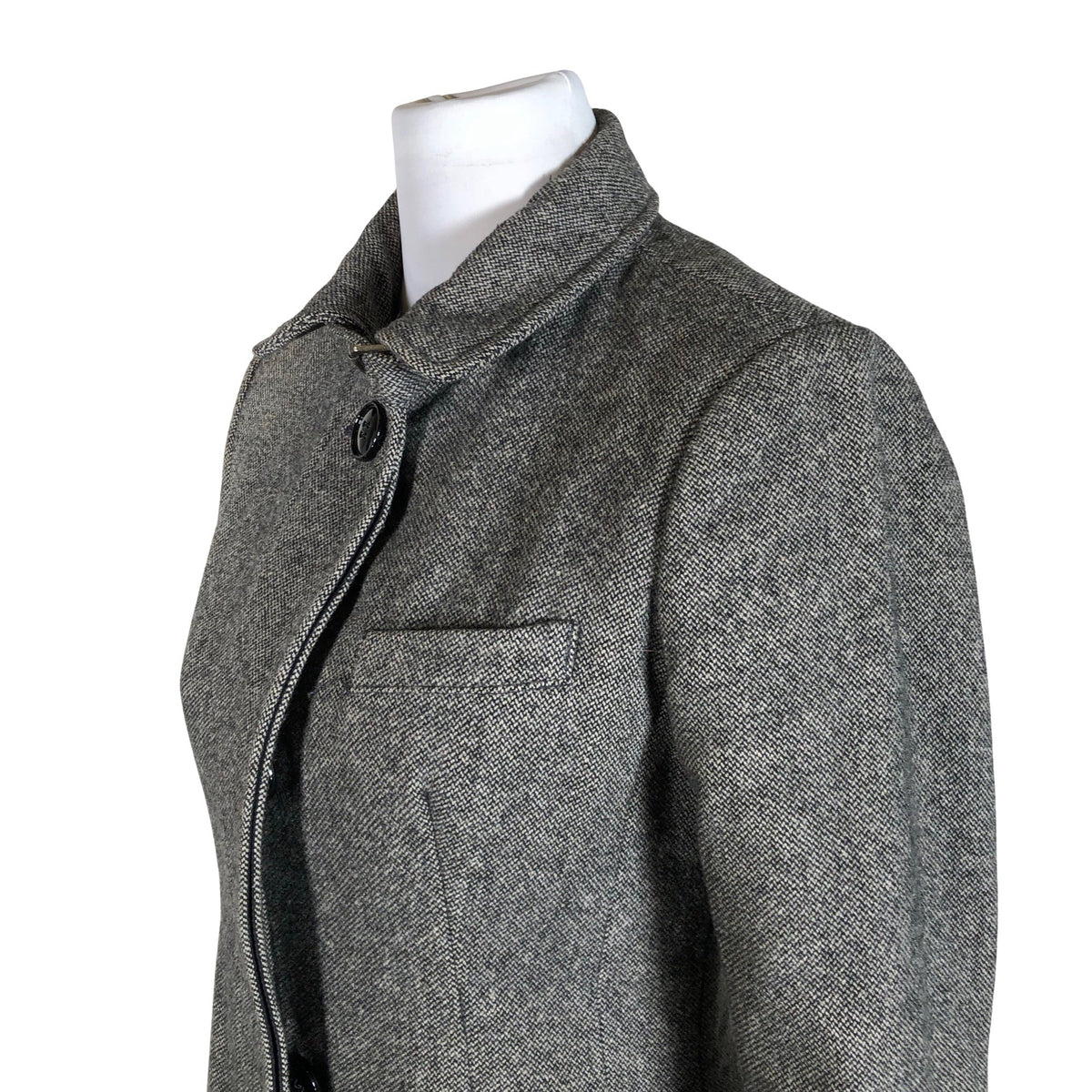 Unisex MCS - Wool coat, size 36 - Gray (3)