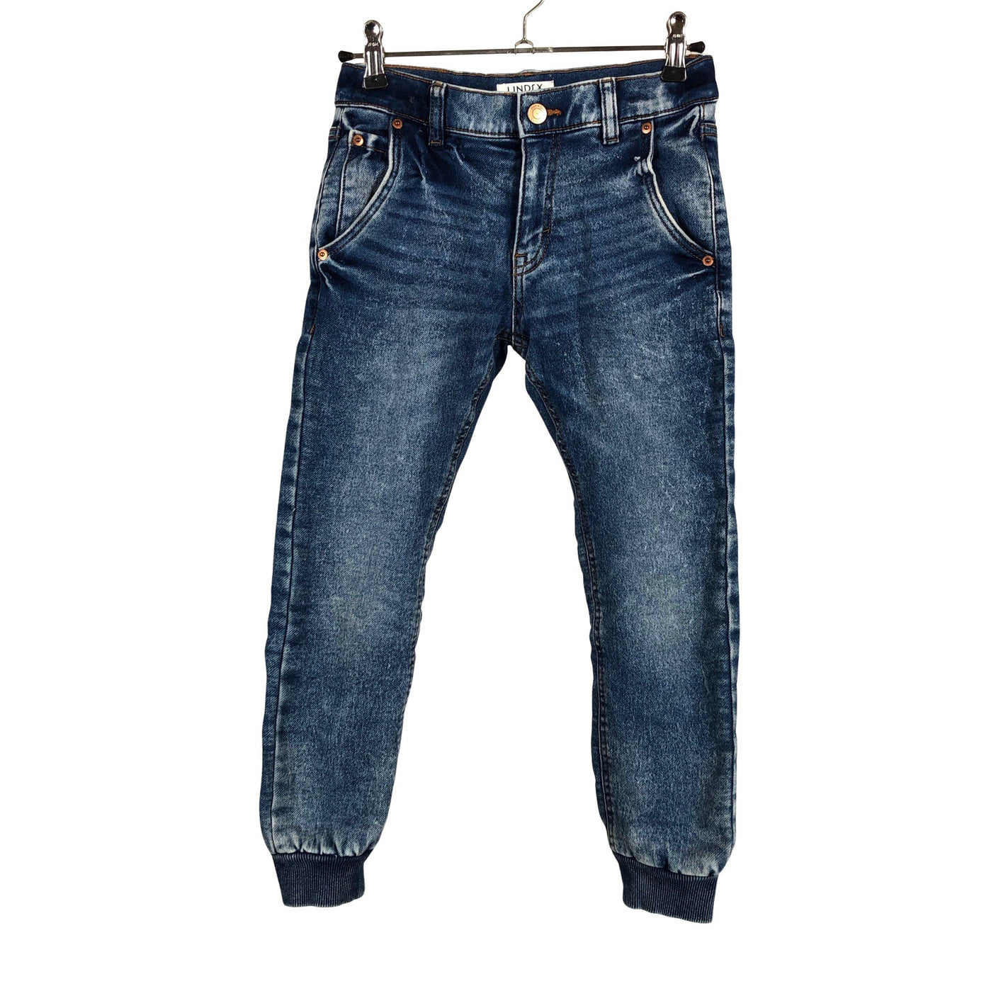 Unisex Lindex - Jeans, size 122 - 128 - Blue (1)