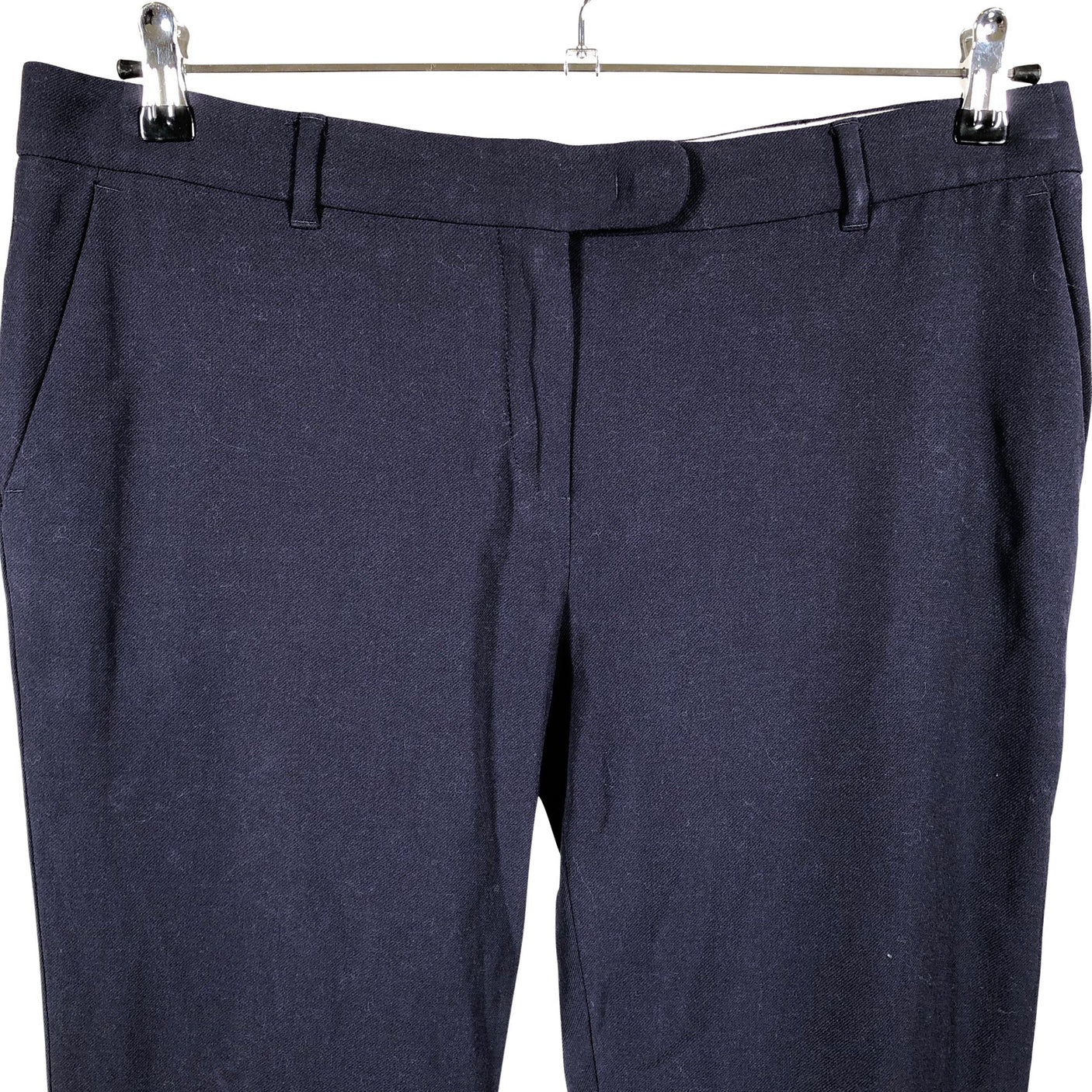 Unisex MaxMara - Straight leg trousers, size 44 - Blue (3)