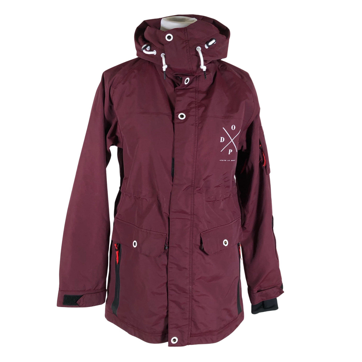 Unisex Dope - Lightly padded jacket, size 34 - Wine red (1)