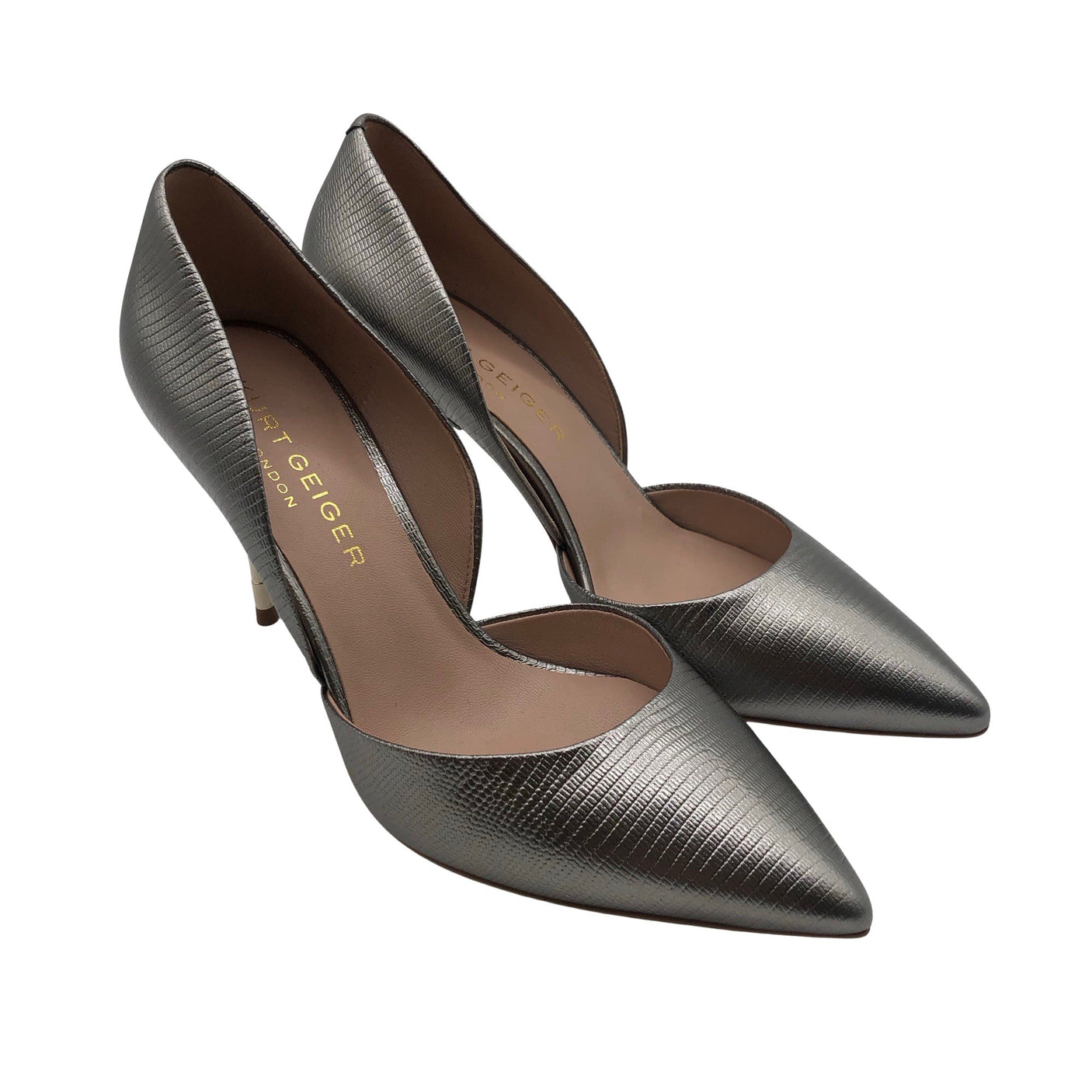 Unisex Kurt Geiger - Evening high heels, size 37 - Silver (3)