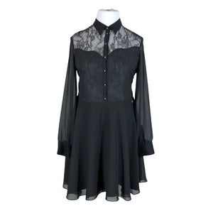 Unisex Guess - Schiffon dress, size 42 - Black (1)