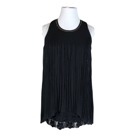 Unisex Desigual - Schiffon dress, size 42 - Black ()