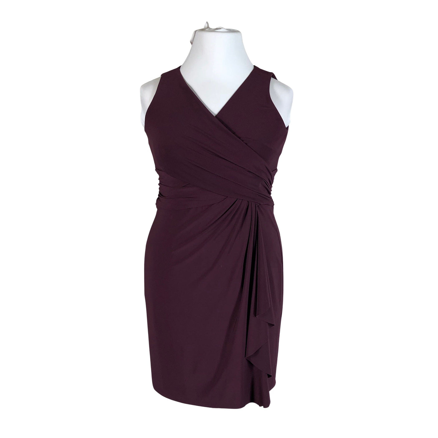 Unisex s.Oliver - Tricot dress, size 42 - Wine red (1)