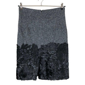 Unisex Bastion - Pencil skirt, size 38 - Gray (2)