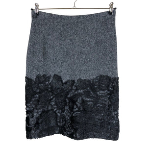 Unisex Bastion - Pencil skirt, size 38 - Gray (1)