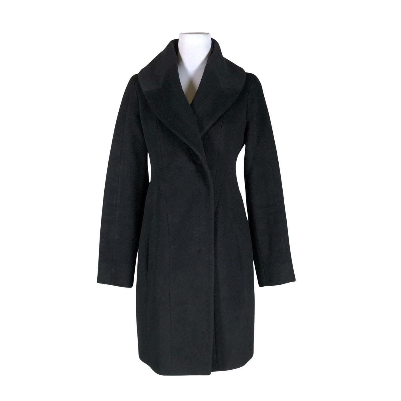 Unisex Hugo Boss - Wool coat, size 36 - Black (1)