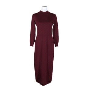 Unisex Uhana Design - Knit dress, size 36 - Wine red (1)