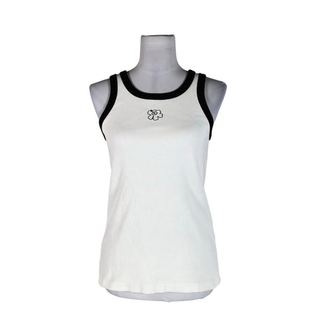 Unisex Marimekko - Tricot tank top, size 38 - White ()