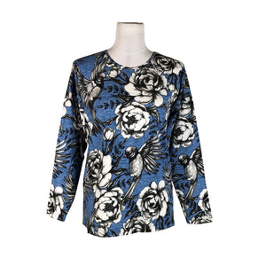 Unisex Ehta - Tricot shirt, size 34 - Blue (1)