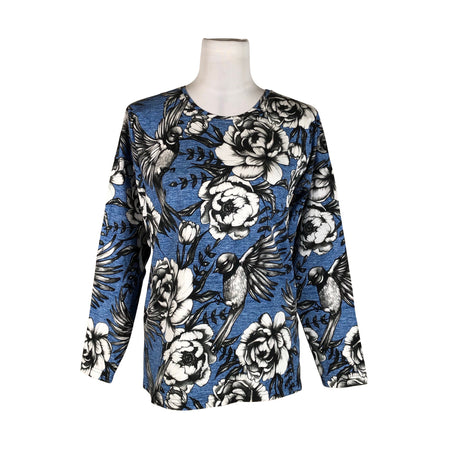 Unisex Ehta - Tricot shirt, size 34 - Blue ()