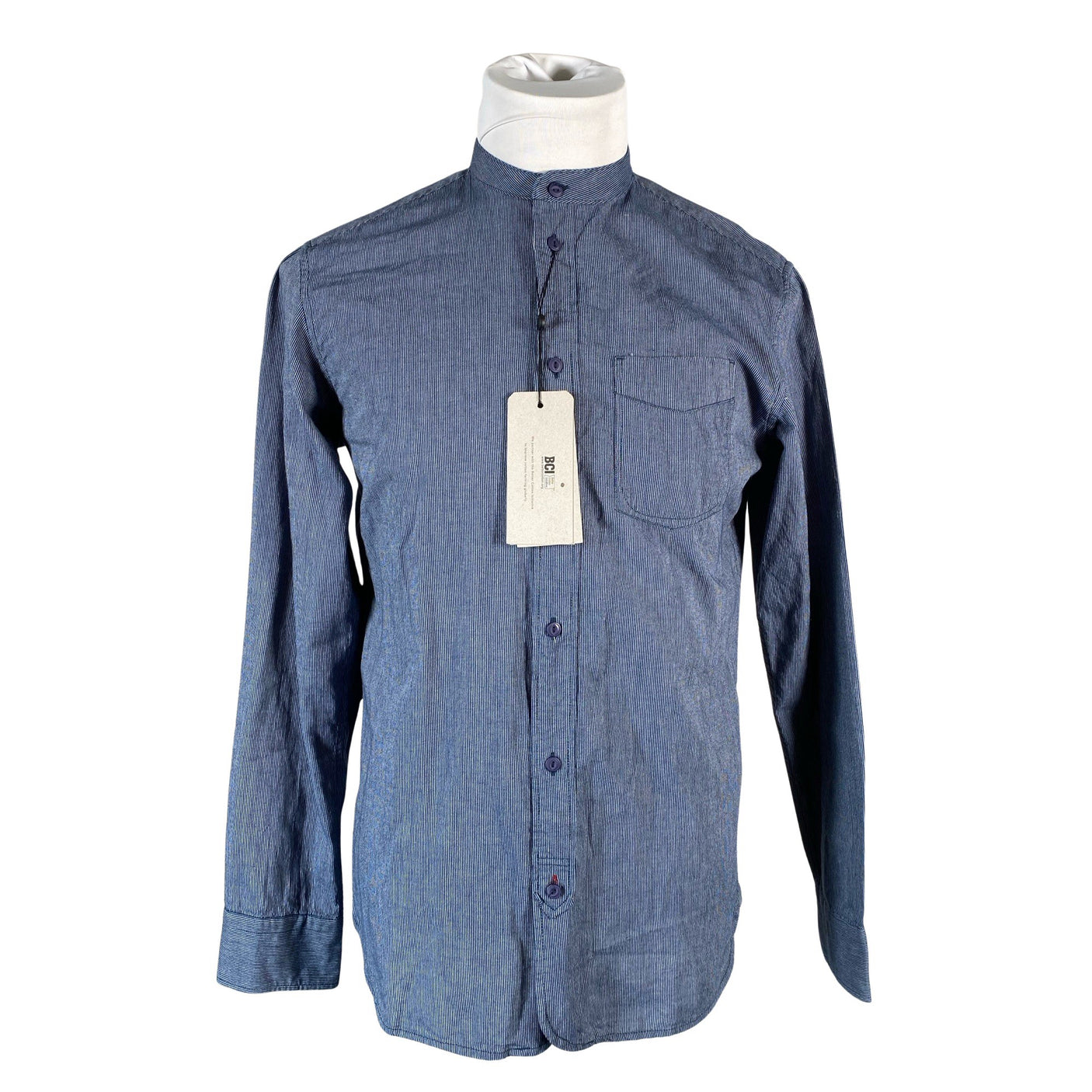 Unisex Selected - Collared shirt, size M - Blue (1)