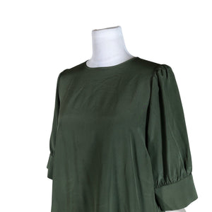Unisex R-collection - Schiffon dress, size 34 - Green (3)