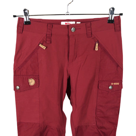 Unisex Fjällräven - Outdoor pants, size 36 - Wine red (2)