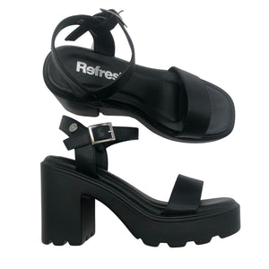 Unisex Refresh - Heeled sandals, size 36 - Black (1)