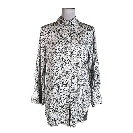 Unisex Lindex - Schiffon tunic, size 36 - White ()