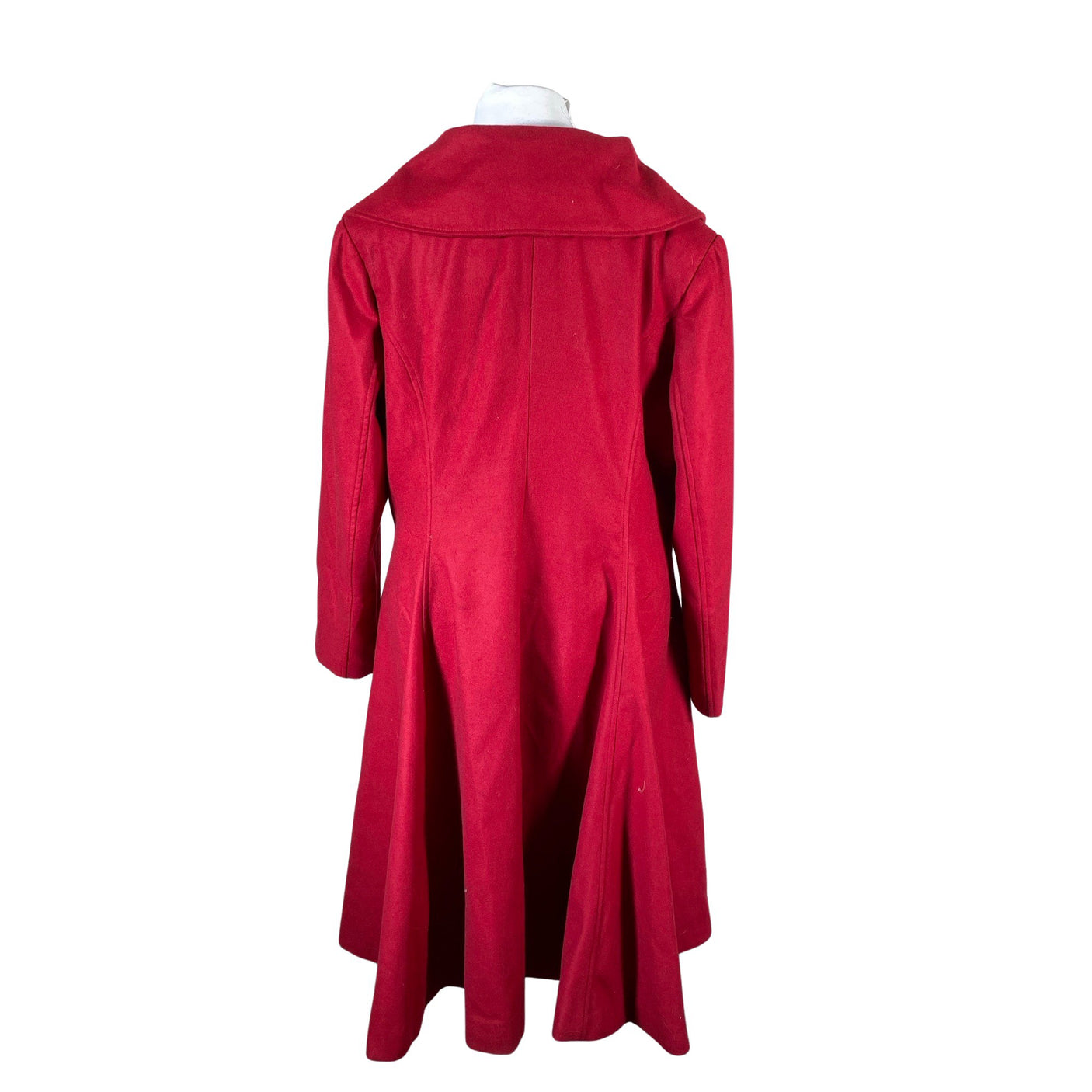 Unisex Hell Bunny - Wool coat, size 48 - Red (3)