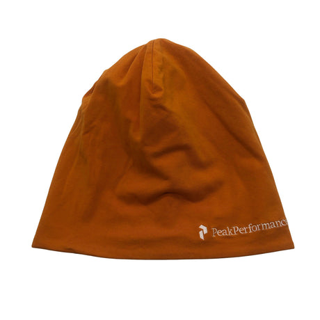 Unisex Peak Performance - Lightweight beanie, size 56 - 58 cm - Orange ()