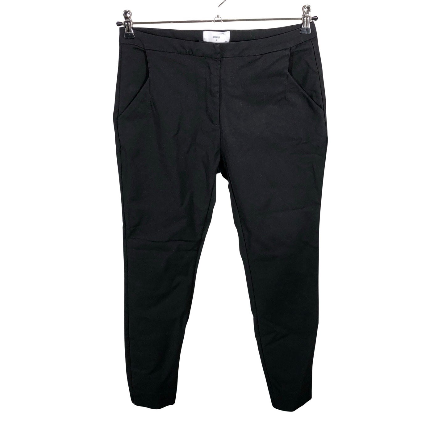 Unisex Minimum - Straight leg trousers, size 38 - Black (1)
