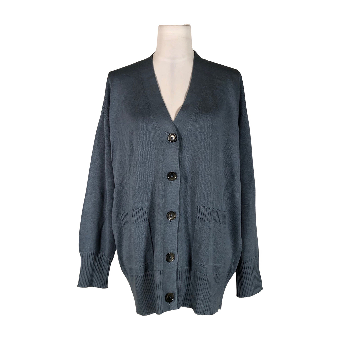 Unisex Repeat - Cardigan, size 40 - Blue (1)