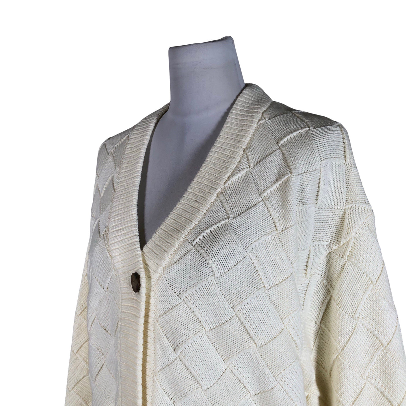Unisex Gant - Cardigan, size 38 - Natural white (3)