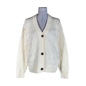 Unisex Gant - Cardigan, size 38 - Natural white (1)