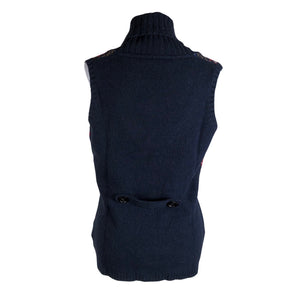 Unisex Tommy Hilfiger - Knit vest, size 38 - Blue (2)