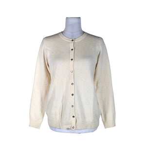 Unisex Repeat - Cardigan, size 38 - Beige (1)