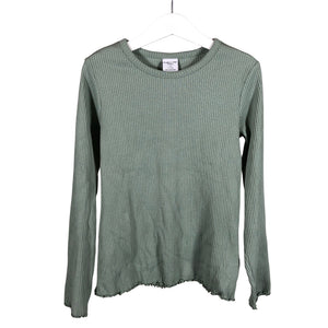Unisex Polarn O. Pyret - Tricot shirt, size 122 - 128 - Green (1)