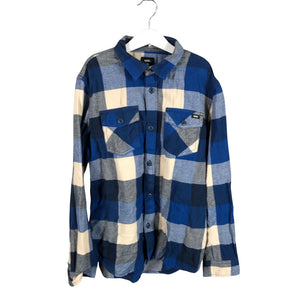 Unisex Vans - Flannel shirt, size 146 - 152 - Blue (1)