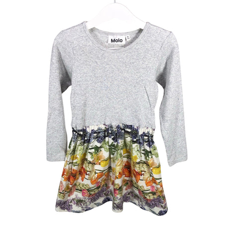 Unisex Molo Kids - Tricot dress, size 98 - 104 - Gray ()