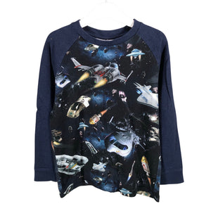 Unisex Molo Kids - Tricot shirt, size 122 - 128 - Blue (1)