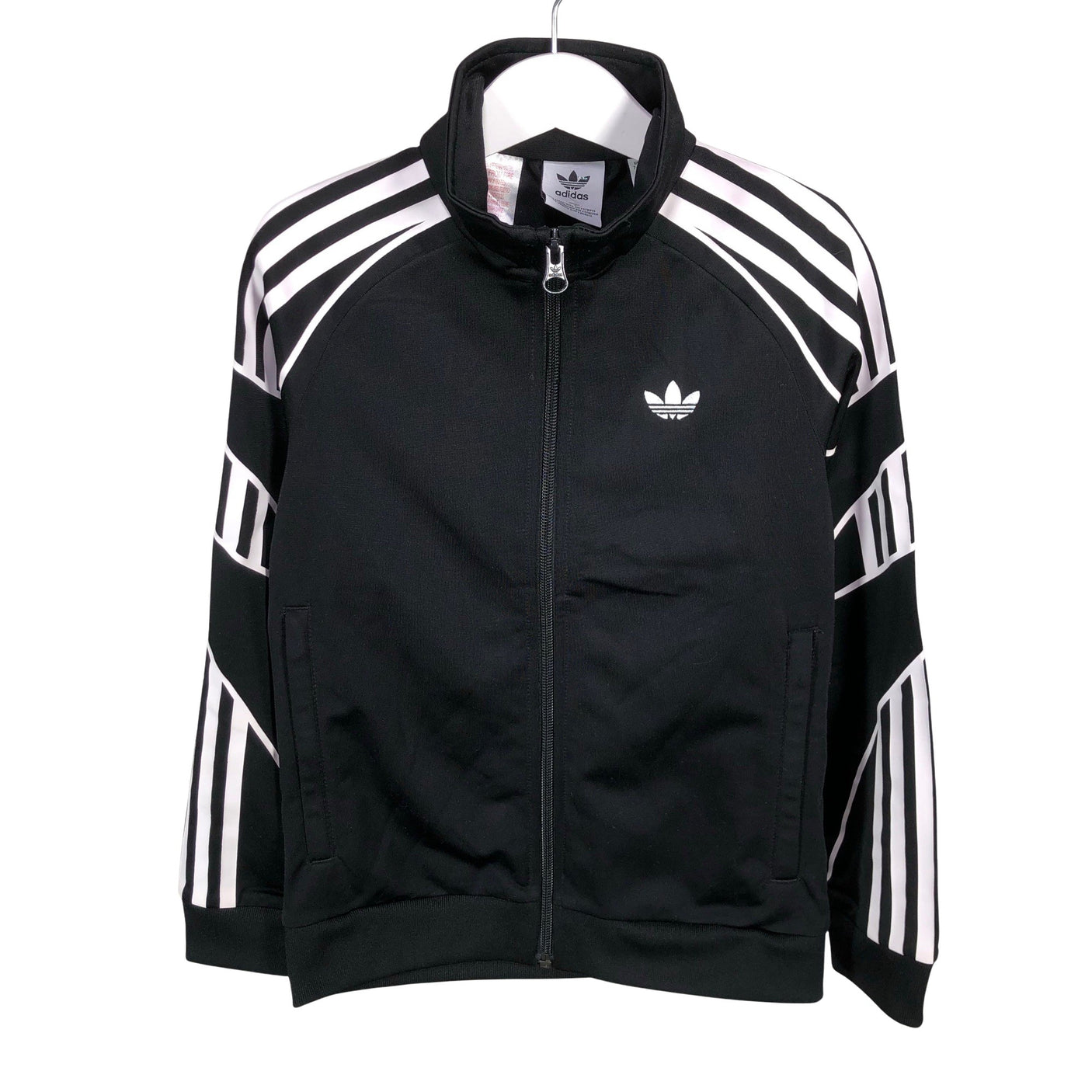 Unisex Adidas - Track jacket, size 122 - 128 - Black (1)