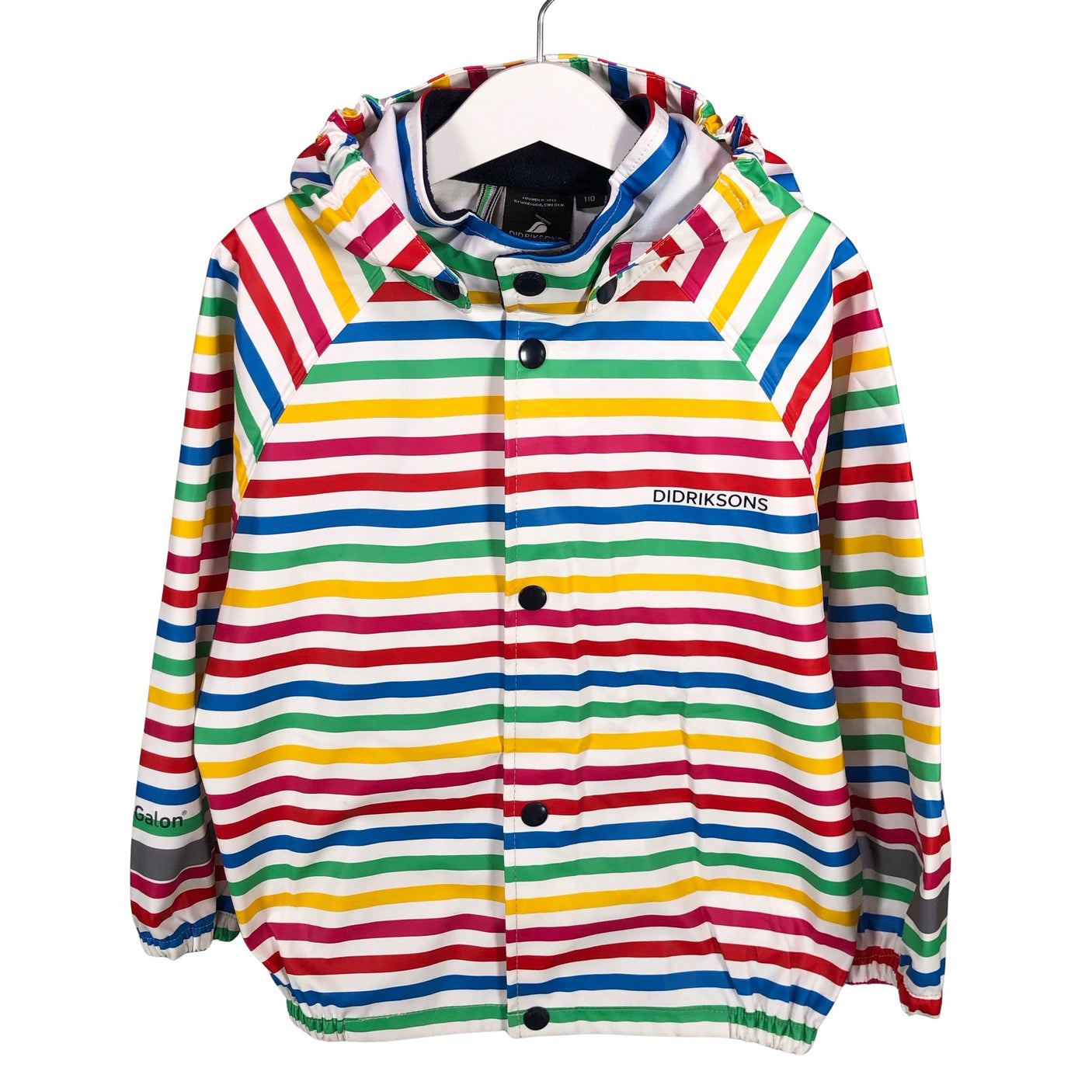 Unisex Didriksons - Rain jacket, size 104 - 110 - Black (1)