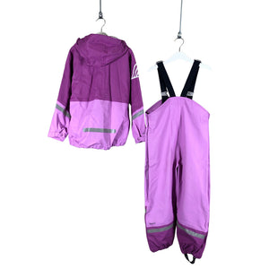 Unisex Didriksons - Rainwear, size 116 - 122 - Violet (2)