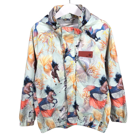 Unisex Molo Kids - Spring/Fall jacket, size 122 - 128 - Light blue ()