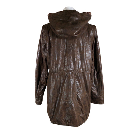 Unisex Adolfo Dominguez - Leather jacket, size 34 - Brown (2)