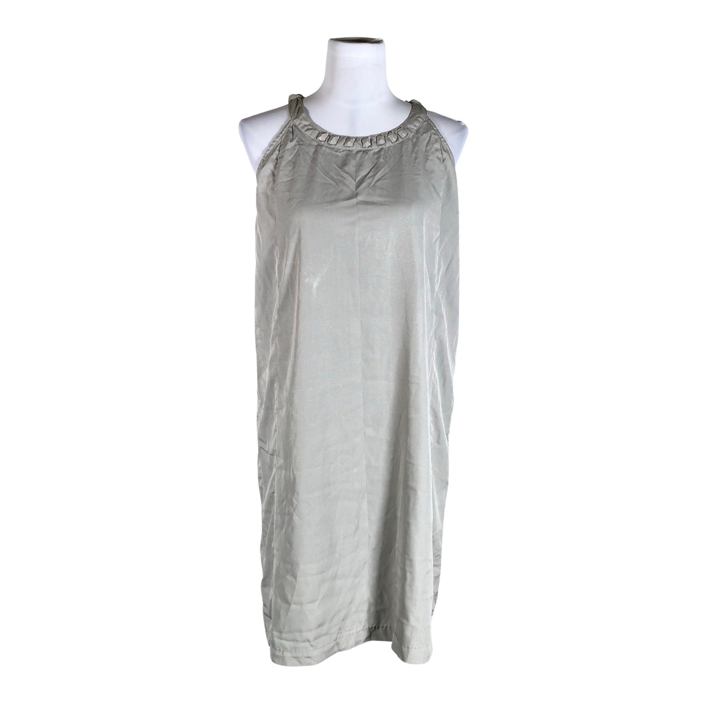 Unisex Kaffe - Schiffon dress, size 40 - Gray (1)