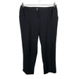 Unisex Adatto - Straight leg trousers, size 42 - Black ()