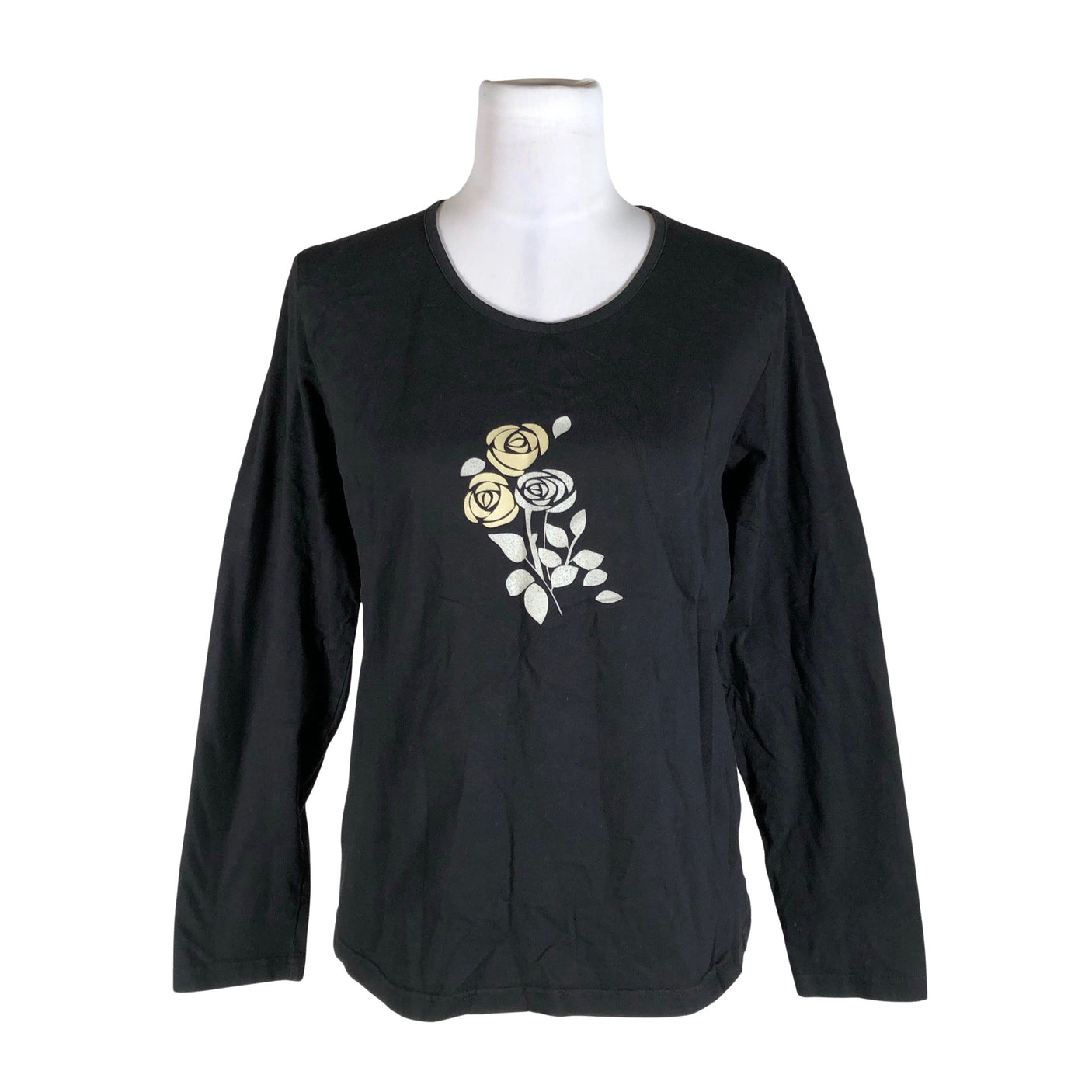 Unisex Kamelia - Tricot shirt, size 40 - Black (1)