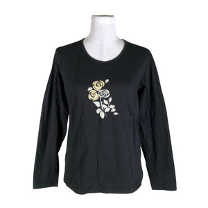 Unisex Kamelia - Tricot shirt, size 40 - Black (1)