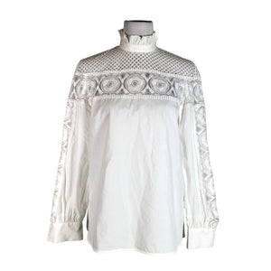 Unisex Sandro Paris - Blouse, size 36 - White (1)