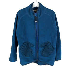 Unisex Molo Kids - Fleece jacket, size 110 - 116 - Blue (1)