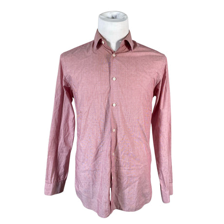 Unisex Selected - Collared shirt, size M - Light pink ()