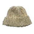 Unisex Handmade - Winter beanie, size 56 - 58 cm - Natural white ()