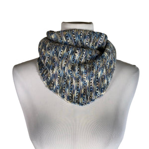 Unisex Handmade - Scarf, size Maxi - Blue (1)